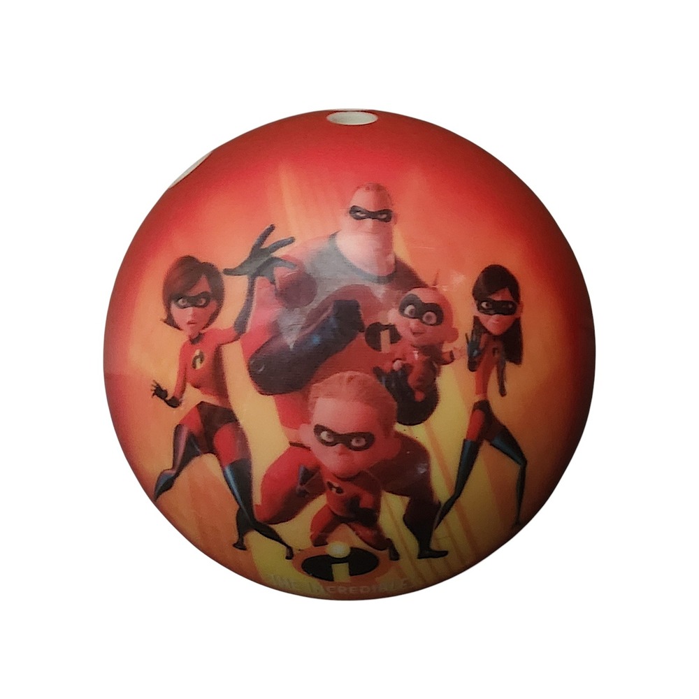 The Incredibles Bowling Ball 8lb-12oz Kids Brunseick Disney Pixar Viz A Ball USA